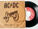 AC DC Let's Get It Up / Snowballed 7 1981 Portugal Rare