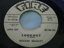 Hear Rare R&B Rocker 45: Rockin' Bradley on Fire - Lookout