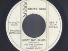 Rockabilly 45  Charlie McCoy  HOOT OWL BLUES  Rising Sons  hear  BLUES BOPPER 