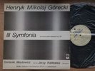  Katelewicz Woytowicz RARE LP MUZA SX 1648 MINT Symphony 3 Gorecki