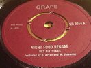 DES  ALL  STARS.  NIGHT  FOOD  REGGAE/WALK WITH  DES .GRAPE. STUNNING EX+/EX+