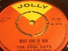 THE  COOL  CATS . HEMSLEY MORRIS. WHAT KIND OF  MAN /LITTLE THINGS .JOLLY  J OO7