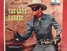Vintage 1957 THE LONE RANGER Decca RARE CLAYTON MOORE Cover LP Record Album