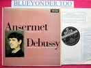 SXL6167 ED1 WBg DEBUSSY LA MER / RHAPSODY FOR CLARINET ANSERMET1965 -2G,-2G NM