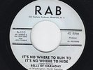 Sweet Soul Gospel 45 - Bells Of Harmony - It's No Where To Run To - RAB - mp3