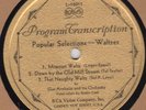Victor L-16011 1932 lp - Program Transcription GUS ARNHEIM ORCH w BUDDY CLARK