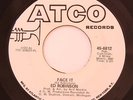 FUNK 45 -ED ROBINSON-FACE IT /DEEP SOUL-TEMPTATION'S BOUT TO GET ME on ATCO on A