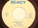 FUNK DANCER 45 -P. BRAXTON-SUNSHINE I&II on SCACY-PRIVATE PRESS with BREAKS