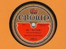 78 RPM Joel Shaw Crown 3304 in E