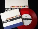 Pearl Jam rare Red vinyl Last Kiss limited edition first press lp 45 pic sleeve