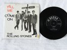 TRES RARE 45 TOURS THE ROLLING STONES TELL ME/ COME ON BLACK LABEL UK