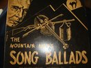 MOUNTAIN MAN'S SONG BALLADS RARE 10 inch FOLK LP ALVIN A. MOORE Private Press