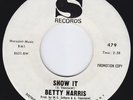 BETTY HARRIS Show It STOMPING northern soul M- US promo 45 r&b dancer LISTEN
