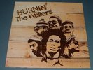 THE WAILERS burnin' 1973 UK ISLAND PINK RIM 1ST PRESSING STEREO LP