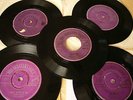 Elvis Presley.(HMV 45s)  Mystery Train(Gold)+All Shook Up(3)+Tryin To Get To You