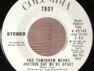 Northern Soul 45 TROY And Tomorrow Means Another Day Columbia crossover promo EX