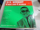 OV WRIGHT 8 Men and 4 Women LP BACKBEAT  deep soul  nice M- in shrink
