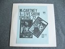 Paul McCartney 1st Live Show Spring 1972 BLUE VINYL 2 lp set