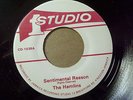 REGGAE-THE HAMLINS - SENTIMENTAL REASON 45