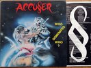 ACCUSER . who dominates who LP 1989 protector assassin sodom kreator exumer RARE