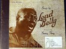 Songs By Lead Belly w/Sonny Terry  3 78s w/2 songs VG Asch Records
