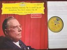 BRAHMS SYMPH 1 LP BOHM DGG 138113 TULIPS EX++ RED STEREO STICKER (1960)