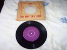 elvis presley. hmv 45-pop 253 love me tender. purple gold 7