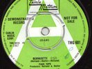 Green & White Motown Demo - Four Tops - Bernadette - TMG 601