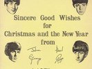 BEATLES-First Christmas Record- 1963 Fan Club Flexi disc/Newsletter + Envelope
