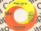 Willie Hightower Northern Soul 45 Because I Love You on Capitol 5916