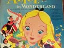 1951 Little Nipper Giant Storybook Disney's ALICE IN WONDERLAND & 2 records