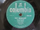 TOMMY BRUCE & THE BRUISERS - RARE SOUTH AFRICAN 78 RPM - AIN'T MISBEHAVIN'