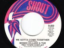 70s Soul Funk 45 - Moses Dillard - We Gotta Come Together - Shout - mp3
