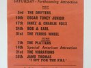 NORTHERN SOUL ORIGINAL TWISTED WHEEL FLYER.JAMO THOMAS DRIFTERS.MOD HISTORY NM