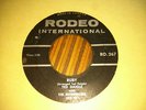 TED DAIGLE with THE MIDNIGHTERS VERY RARE ROCKABILLY 45 CANADA RUBY YO 'ALL