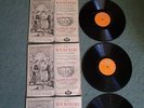 Coffret de 3 LP le bourgeois gentilhomme Louis DE FUNES Made in ENGLAND 6-1956