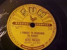 Elvis Presley - FOR DISPLAY - I Forgot To Remember To Forget - Sun 223 - 78RPM