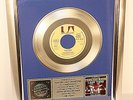 ELO, Livin' Thing, Platin Record, platin Schallplatte, goldene