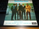 ROLLING STONES EP 45 SATISFACTION from FRANCE  BLUE LETTERS SLEEVE A-72