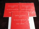 ROLF LOOSER (BACH) Cello Suites SWISS PRIVATE 3 LP SET ONLY 500 MADE VINYL MINT