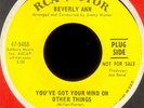 BEVERLY ANN You've Got Your Mind on Other Things RCA Promo Northern Soul 45 Hear