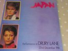 Japan Performance at Drury Lane In Concert David Sylvian 1980's ***reduced***