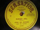 John Lee Hooker-Miss Sadie Mae-Burnin Hell-Sensation 21-B 7040-78