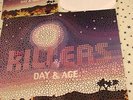 THE KILLERS - DAY & AGE 2008 LP VINYL + POSTER. NEAR MINT. VERY RARE. UNPLAYED