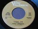 Barry Goldberg   Carry On   psych / blues   Verve 45 w/ Zappa & Mike Bloomfield