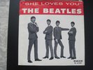THE BEATLES 45 RPM PICTURE SLEEVE & REC. 