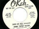 JOHNNY GUITAR WATSON SOUTH LIKE WEST OKEH DEMO NORTHERN SOUL R&B MOD