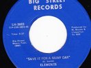 SWEET SOUL GROUP 45 rpm - ELEMENTS on BIG STREET  RECORDS