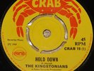 KINGSTONIANS   HOLD DOWN   SKA SKINHEAD ROCK STEADY REGGAE   UK CRAB 7