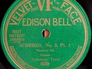 Anderson Tyrer. Chopin (Scherzo 3). Edison Bell 629. NM-, tiny closed bbl